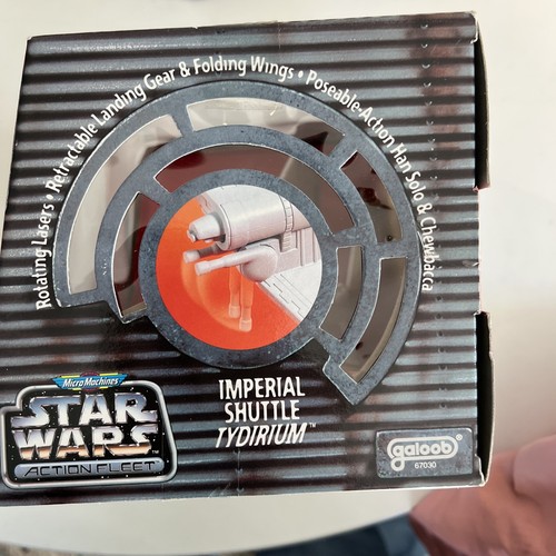 Star Wars Action Fleet Micro Machines Imperial Shuttle Tydirium 1996 Nuevo en caja - Imagen 6 de 8