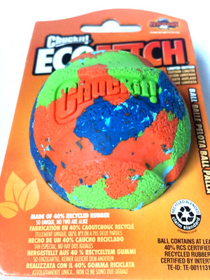 Chuckit! Eco Fetch Hundeball limitierte Auflage robust Ball Größe M 6,5cm CT1002