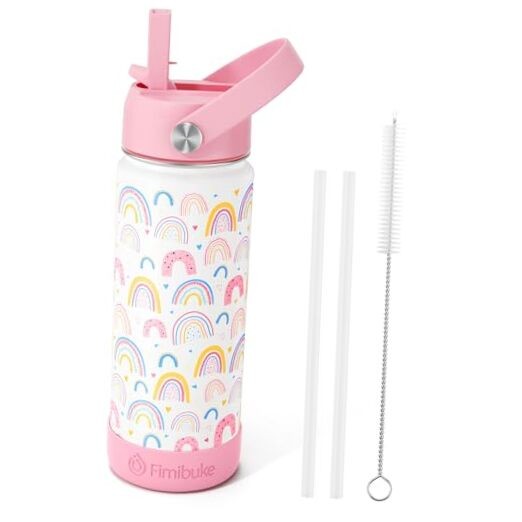 8oz Bpa Free8/8 Stainless Steel Kids 1 A1. Rainbow