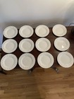 12  Wedgwood Queensware Shell Edge Cream on Cream Desert or Bread Plates 6 1/4" — photo 1
