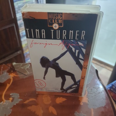 TINA TURNER FOREIGN AFFAIR MUSIC VIDEO VHS PAL UK 1990 THE BEST DONT WANNA LOSEU
