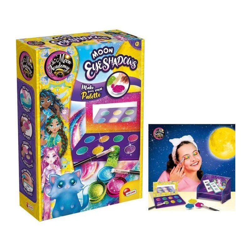 Ombre à paupières THE MOON ACADEMY kit de loisirs créatifs pour enfant maquillage violet