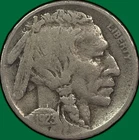 1923-S Buffalo Nickel Fine F Coin #39640