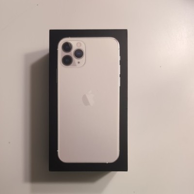 Apple iPhone 11 Pro 256GB Silver Box Empty! Box Only NO Phone