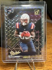 2021 Clearly Donruss Rhamondre Stevenson Mosaic SSP Short Print Rookie Rare