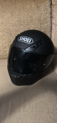 SHOEI Motorcycle Helmet XL Black w/ Dark Visor Pinlock Anti-Fog