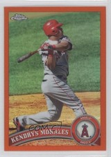 2011 Topps Chrome Retail Orange Refractor Kendrys Morales #99 0a1