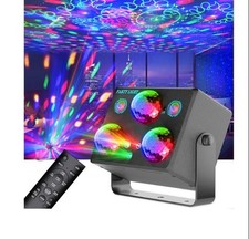 Party Lights,Disco DJ Strobe Light Stage Disco Ball Projector Effect Rave Dance