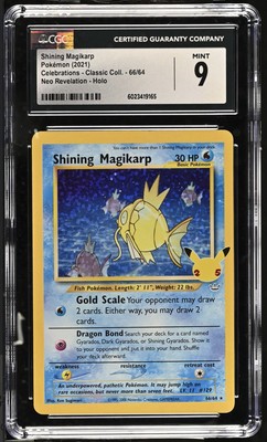 Shining Magikarp 66/64 Celebrations: Classic Collection Holo Shining Magikarp 66/64 Celebrations: Classic Collection Holo