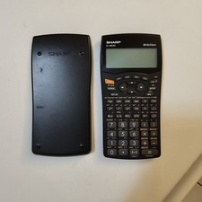 Sharp EL-W535 Write View Scientific Calculator with Slide Cover Used