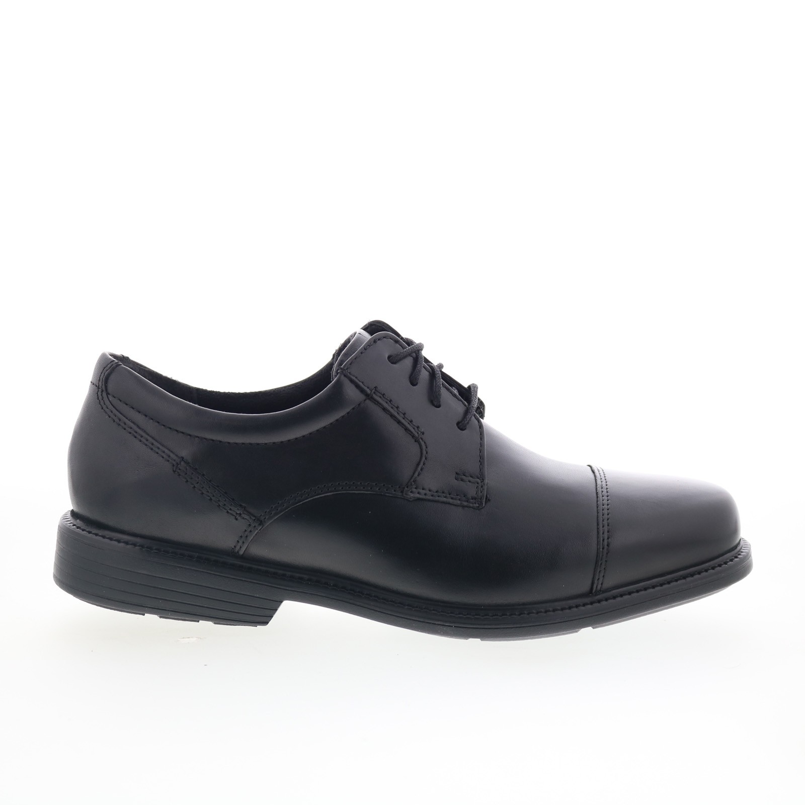 Rockport Charles Road Cap Toe V80556 Mens Black Oxfords Cap Toe Shoes 10 10190₽