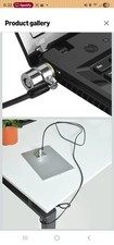 Laptop Cable Lock Anti Theft Security Lock with Keys for Tablets Monitors