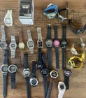 Casio Watch Lot – 20+ Watches – G-Shock,Vintage Digital -parts or repair