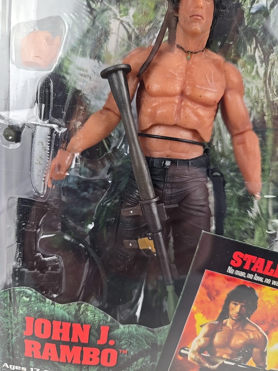 NECA (ネカ)ランボー FIRST BLOOD1＆2 Amazon.com: NECA Rambo 7
