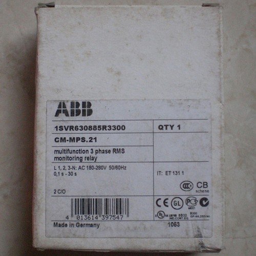 one new abb CM-MPS.21 Three-phase monitoring relay fast Shipping - Picture 3 of 4