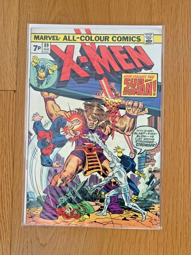 Vintage Uncanny X-Men Marvel Comics Issue 89 Collectible Classic Bronze Age