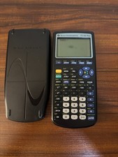 Texas Instruments TI-83 Plus Graphing Calculator W/Cover Tested Working