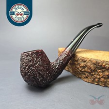 Ashton 1991 Pebble Shell XX Pannello Sabbiato Estate Briar Pipe, Tenute Inglese