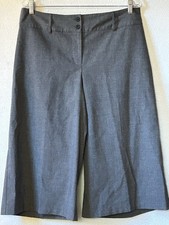 VTG Y2K Geoffrey Beene Sport Women s Pin Stripe Wide Leg Crop Pants Size 12