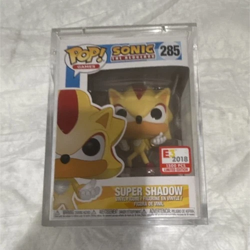 Funko Pop! Games Sonic the Hedgehog Super Shadow E3 2018 Exclusive Figure