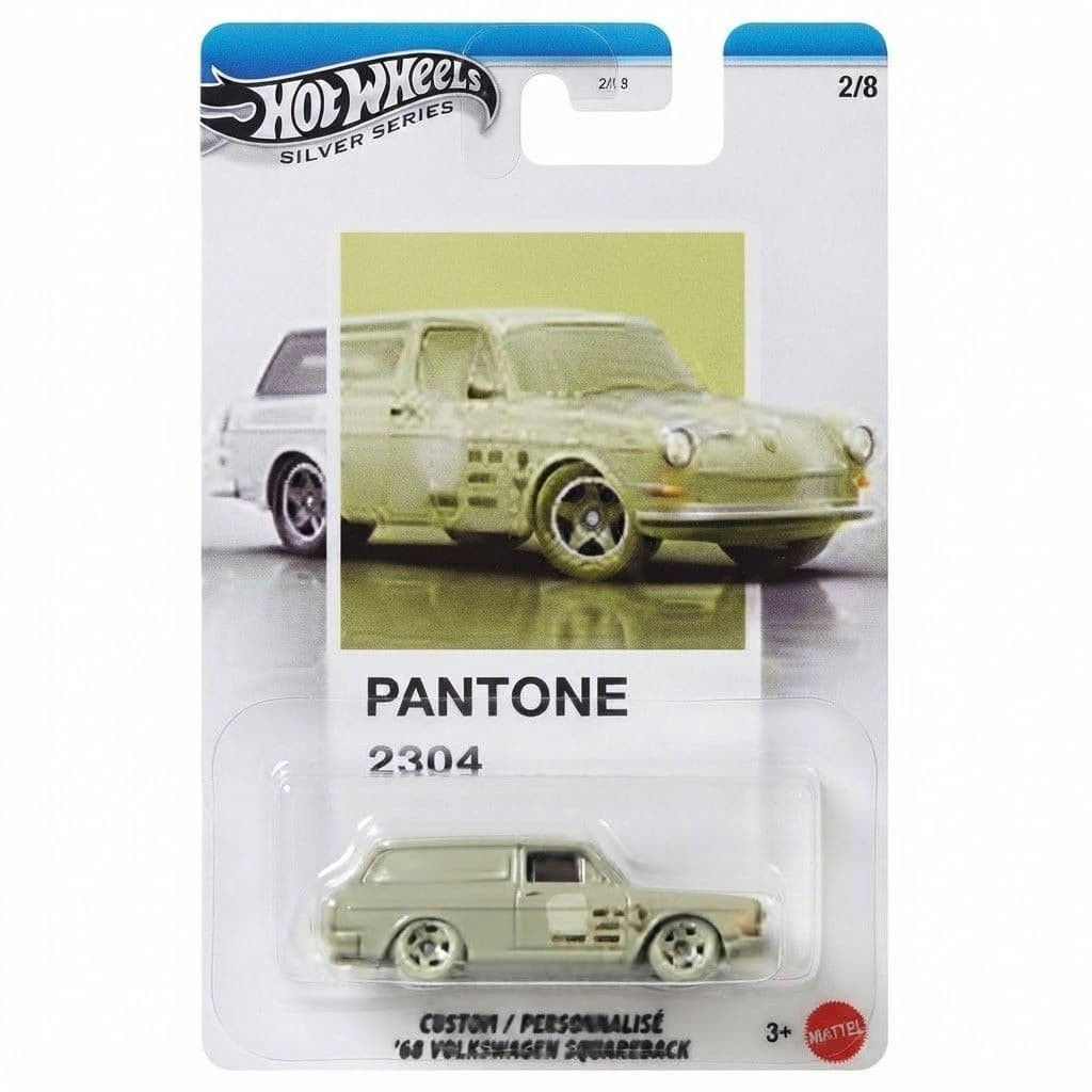 HOT WHEELS 2026 PANTONE #2304 CUSTOM '69 VOLKSWAGEN SQUAREBACK 2/6 JKY60 - Image 2