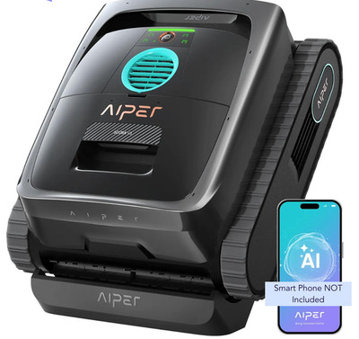 AIPER Scuba V3 Cordless Robotic Pool Cleaner with Cognitive AI NAVIUM