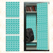 Magnetic Locker Wallpaper Made in USA - Pack of 3 Sheets - Geometric  vg 009 