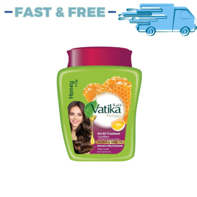 Vatika Hot Oil Treatment Hair Masks Infused With Honey & Egg  for Dry Hair 1Kg