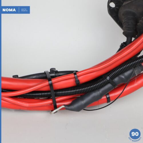 05-08 BMW Z4 E85 Roadster Battery Terminal Positive & Negative Cable 6953424 OEM - Picture 13 of 14