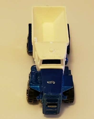 Original Vintage 1983 Hot Wheels "OSHKOSH SNOW PLOW" ~ Metallic Blue ~ EXCELLENT - Picture 3 of 6