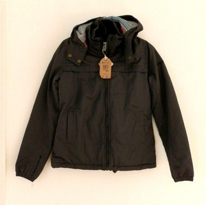 Hooded Padded Waterproof Jacket Small Charcoal Roxy Womens 8pqwXFI