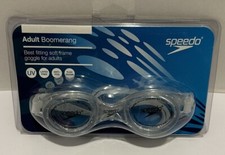 Speedo Adult Boomerang Swim Goggles Unisex New