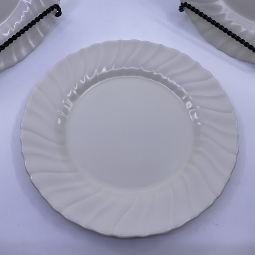 Franciscan Coronado Off White Matte 9 1/4” Plate / Luncheon Set Of 3 - Picture 2 of 8