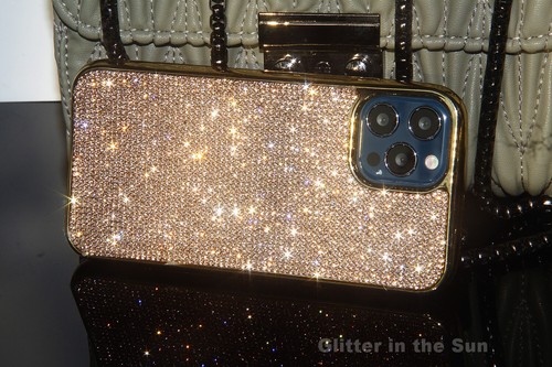 Bling Diamond Hülle für iPhone 11 12 13 14 Pro Max XR XS mit Swarovski Elements - Bild 34 von 37