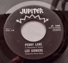 CANADA!!! LES SINNERS Penny Lane (BEATLES) / Les Grèves D'Aujourd'hui 1967 45