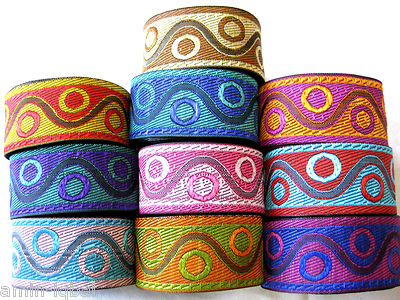 Webband Borte in verschiedenen  Farben,32mm breit,lfm,   B247