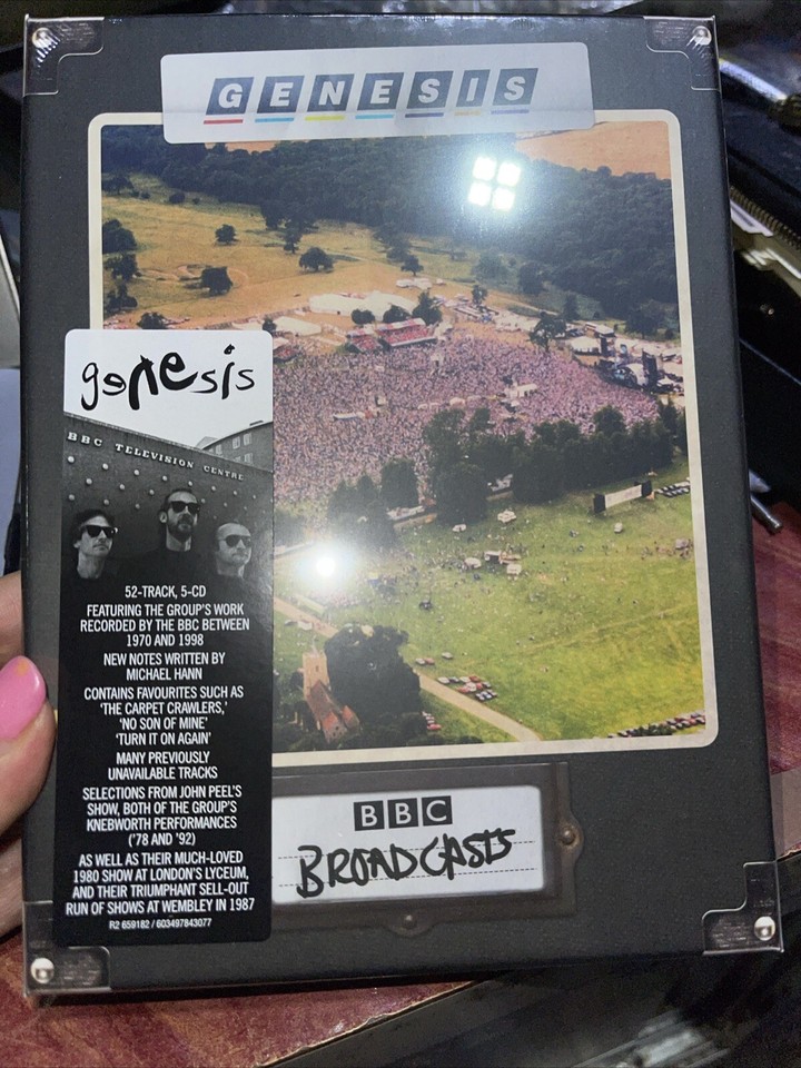 Genesis Disc Genesis - BBC Broadcasts UMC EMI 5 Disc CD Box Set New Sealed | eBay