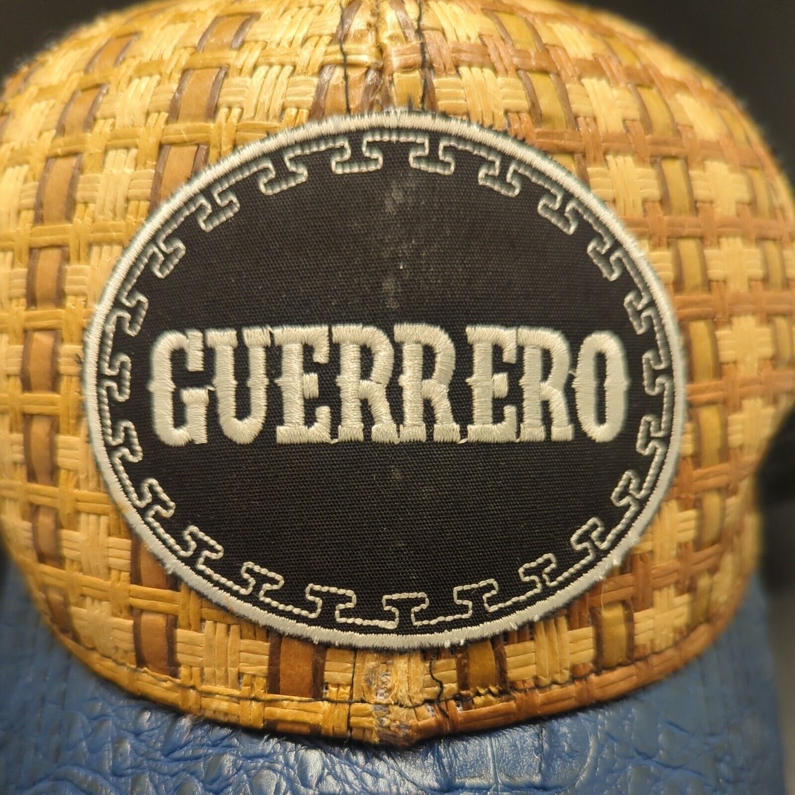 Guerrero Trucker Hat Faux Reptile Bill Basket wea… - image 2