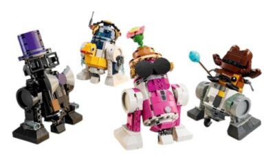 LEGO  Star Wars Droid Builder SET 75392 R2-D2 R5-J2 QT-KT Chopper sw1348