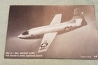 New ListingExhibit Arcade Card #48 Bell X-1 Bell Aircraft Corp. vintage collectible
