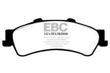 EBC Greenstuff Rear Brake Pads for Chevrolet Tahoe 4WD (2000 > 02)