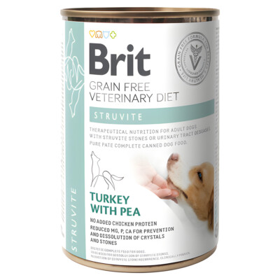 Brit Vet Dog Struvite 400 g, Hundefutter, NEU