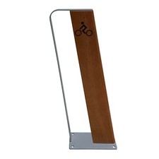 Portabicicletas de madera comercial moderno Sandbaggy - Montaje en superficie - 2 capacidades