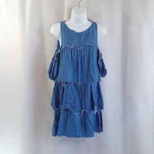 Zara women's size XS blue dress (no material tag)