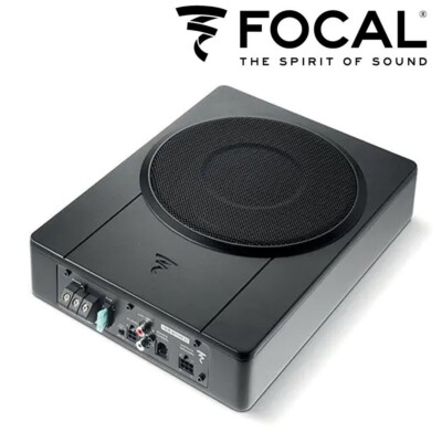 Focal ISUB ACTIVE 2.1 - 8'' Ultrakompakter Untersitz 2-Kanal verstärkter Subwoofer 260W