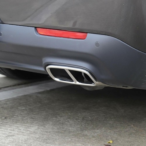 2x Tail Tailpipe Throat Exhaust Pipes Decor Cover Trim for Dodge Challenger 15+ - 第 4/9 張圖片