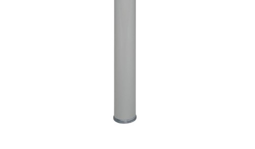 Jo Mid Sleeper Metal Bed Frame - Silver - Picture 5 of 9