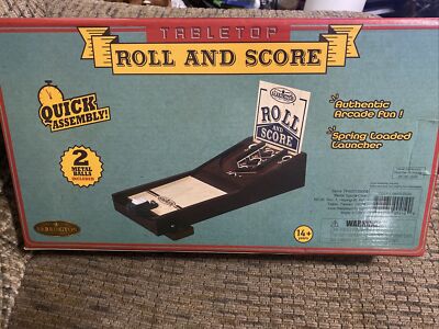 Barrington Company Tabletop Roll And Score Authentic Arcade Fun New Open Box