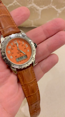 ✓ CANDINO Inline - Analog/Digital/Alarm - RARE Swiss Wristwatch