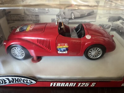 マテルエリート1/18 Ferrari 125 S 1948ナンバー56 Unboxing] 1:18 Ferrari 125 S by Hotwheels Elite - YouTube